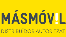 Logotip de Masmovil - Partner Oficial de Botiga d'Informàtica a Palafrugell